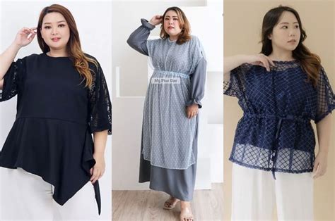 3 Model Baju Brokat Untuk Orang Gemuk Agar Terlihat Langsing Elegan Stylo