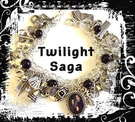 Twilight Saga Jewelry Charm Bracelet Edward By Princessofscraps 3699