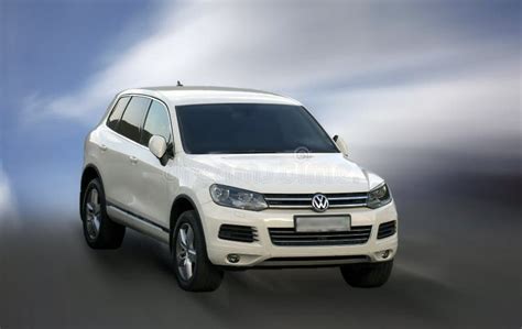 Volkswagen Id4 White Electric Car Stock Image Image Of Volkswagen