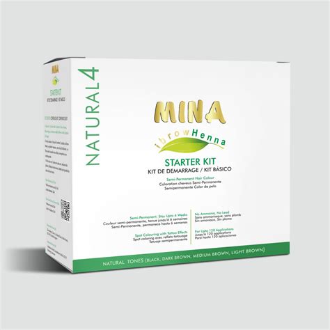 Minaibrow Natural Henna Brow Master Kit Professional Starter Kit