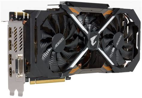 Видеоускоритель Gigabyte Aorus GeForce GTX 1080 Xtreme Edition 8G (8 ГБ):
