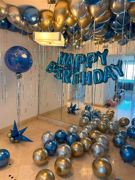 Happy Birthday Room Decor - Miami Party Decor - Party Decorations ...