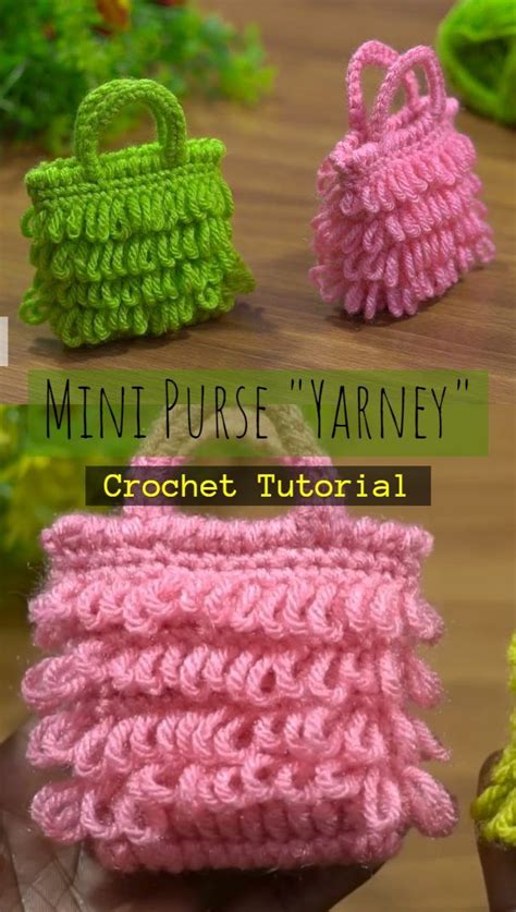 Mini Purse Yarney In 2024 Crochet Purse Patterns Diy Crochet