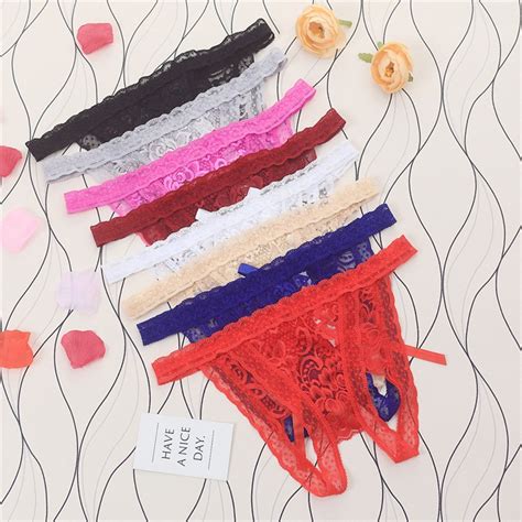 Jual Celana Dalam Sexy Hot Open Crotch Renda Transparan G Sting Lingerie Wanita C Shopee