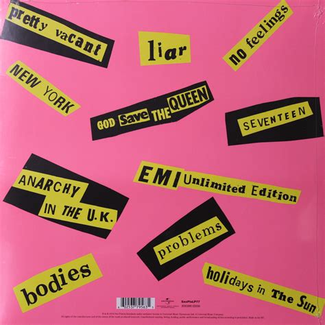 Sex PistolsNever Mind The Bollocks Here S The Sex PistolsVinyl LP UK PressVNLSEXPIS Wild