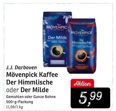 Mövenpick Kaffee Der Himmlische Oder Der Milde Angebot bei KONSUM ...