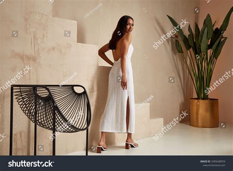 Sexy Beautiful Woman Brunette Tanned Skin Stock Photo Edit Now