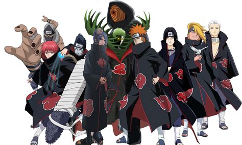 Todos Os Membros Da Akatsuki - Naruto Como Membro Da Akatsuki Naruto: Ranking De Todos Os Membros Da