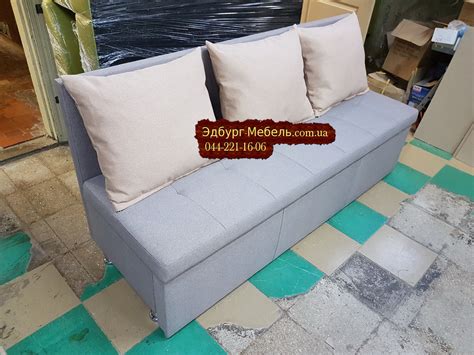 Диван для Узкой Кухни со Спальным Местом, 1800х550х800мм — Купить ...