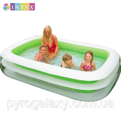 Купить Надувной бассейн Intex 56483 NP "Семейный" 262х175х56см, объём ...