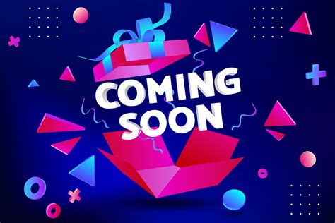 coming  poster template