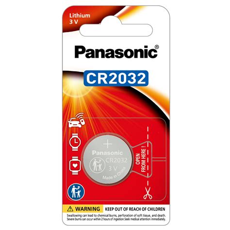 Hosszúkás ütközés Hates panasonic cr2032 3v lithium battery tollaslabda ...