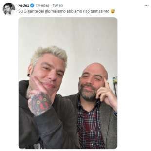 Siamo Costretti A Scegliere Tra Fedez E Mario Giordano Che Tempi