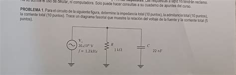 Solved Problema Para El Circuito De La Siguiente Figura Chegg