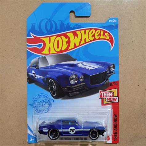 Jual HOT WHEELS 70 CHEVY CAMARO RS THEN AND NOW BLUE Shopee Indonesia