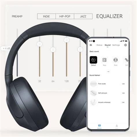 HAYLOU S35 ANC Bluetooth Wireless Over Ear Headphones - Eshtir.com
