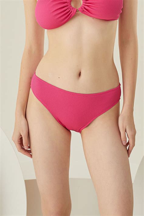 Loya Fuşya Reps Basic Tek Alt Bikini Fiyatı Yorumları Trendyol