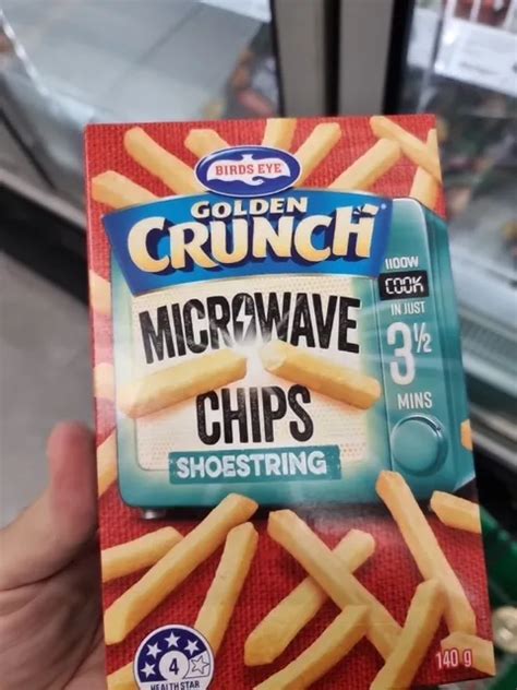 Birds Eye Golden Crunch Shoestring Microwave Chips Fig App
