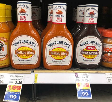 FREE Sweet Baby Ray S Hot Sauce And Wing Sauce With Kroger Mega Event Have You Stocked Up