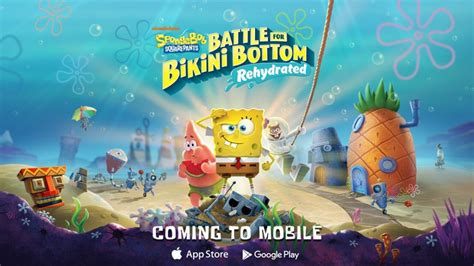 Bob Esponja se cuela en tu móvil Anunciado SpongeBob SquarePants Battle for Bikini Bottom