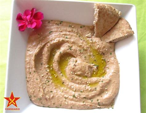 Humus De Lentejas Y Tomate Humus De Lentejas Lentejas Receta