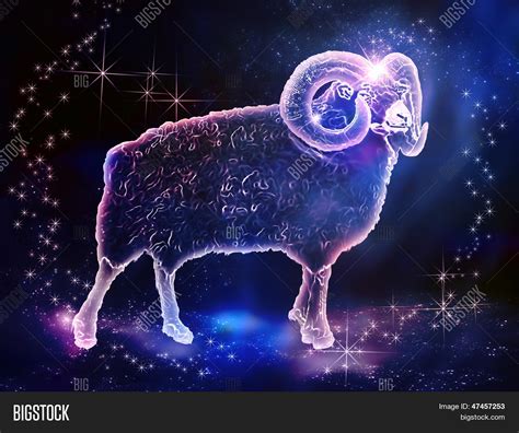 Aries Ram Image Photo Free Trial Bigstock