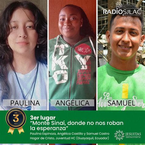 Jesuitas Ecuador On Twitter FELICITACIONES A HOGAR DE CRISTO Concurso