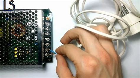 Подключение Блока Питания 12 Вольт 100 Ватт К Светодиодной Ленте