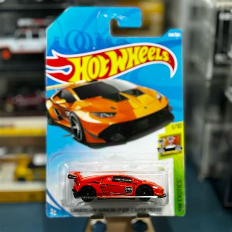 Jual Hot Wheels Lamborghini Huracan Lp Super Trofeo Orange Hw Exotics Hotwheels