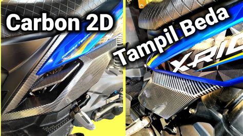 Pasang Skotlet Carbon 2D Kever Samping Yamaha X Ride 125 YouTube