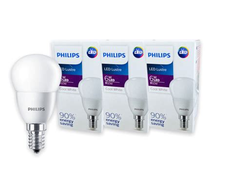 Светодиодная Лампочка Philips E14 Шар 470 Лм 4000 К - купить в интернет ...