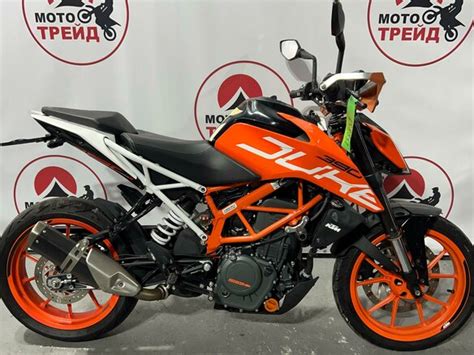 Купить б у KTM 390 Duke инжектор 6 передач в Химках оранжевый naked bike 2018 года на Авто ру