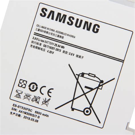 Original Tablet Battery EB BT530FBC EB BT530FBU EB BT530FBE For Samsung