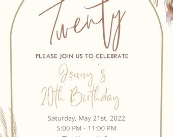 Nude Digital Invite Etsy