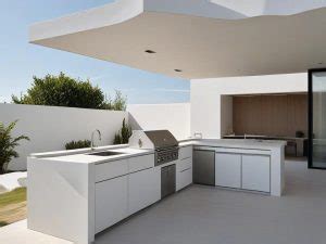 Creative Solid Surface Applications In Outdoor Kitchens Pushing Boundaries