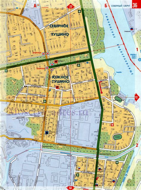Карта СЗАО Москвы. Подробная карта СЗАО Северо-западного округа г ...