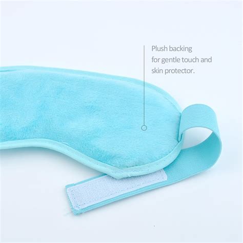 Reusable Microwave Heating Under Eye Gel Pads Hot Cold Compress Eye Mask With Ice Cooling Gel
