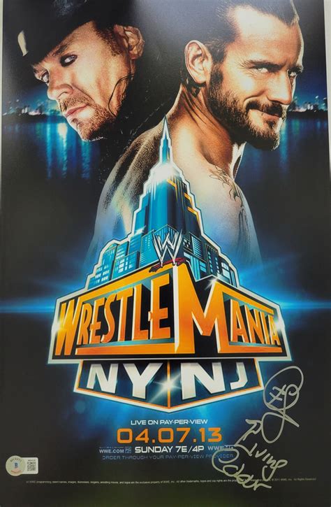 Wrestlemania 26 Poster