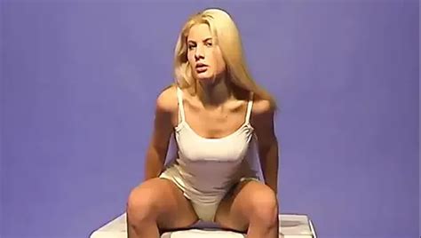 Pornstar For A Day Katerina The Blonde Teen With Huge Natural Tits Masturbates Her Pussy With A