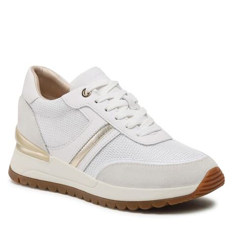 Sneakers Geox D Desya D A As C Bianco Escarpe It