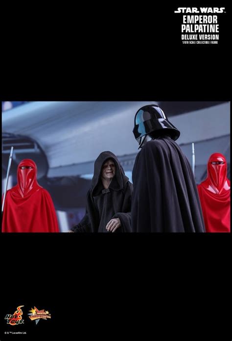 Emperor Palpatine Aus Dem Star Film Return Of The Jedi Von Hot Toys Deluxe Version MMS468