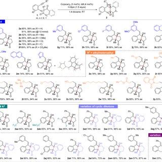 Substrate Scope Reaction Conditions Mmol Co Acac Mol