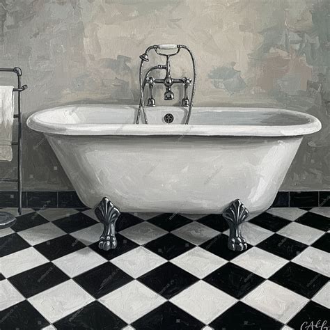 black white drawing bathtub royalty  images stock