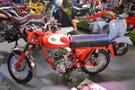 Ducati Motorcycle At Philippine Moto Heritage Weekend Editorial Stock