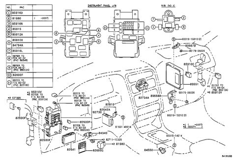 Toyota Avensiszzt L Aemnkw Electrical Switch Relay Computer