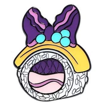 Daisy Duck Hot Topic Disney Mickey And Friends Sushi Blind Box Loungefly Disney Pin