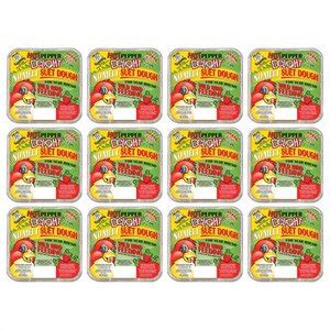 C S Hot Pepper Delight No Melt Suet Dough Wild Bird Food 11 75 Oz Tray 12 Count Chewy
