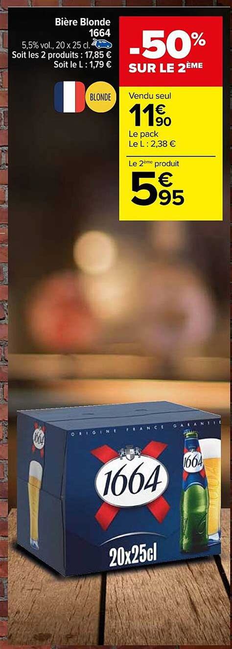 Promo Bi Re Blonde Chez Carrefour Icatalogue Fr