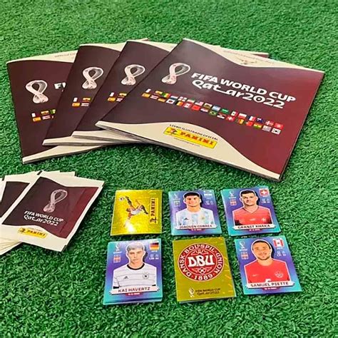 Figurinhas Da Copa Do Mundo 2022 Panini 10 Pacotes