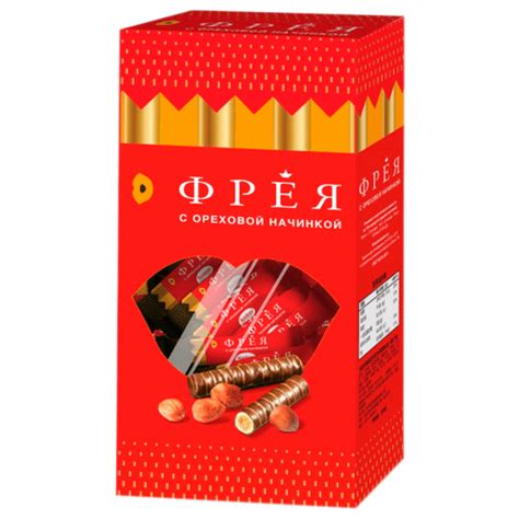 Шоколадные конфеты Конфеста Фрея с ореховой начинкой 200 г | отзывы